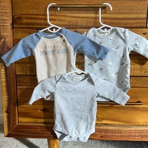 Rabbit 🐰 + Bear 🐻 Baby Onesies